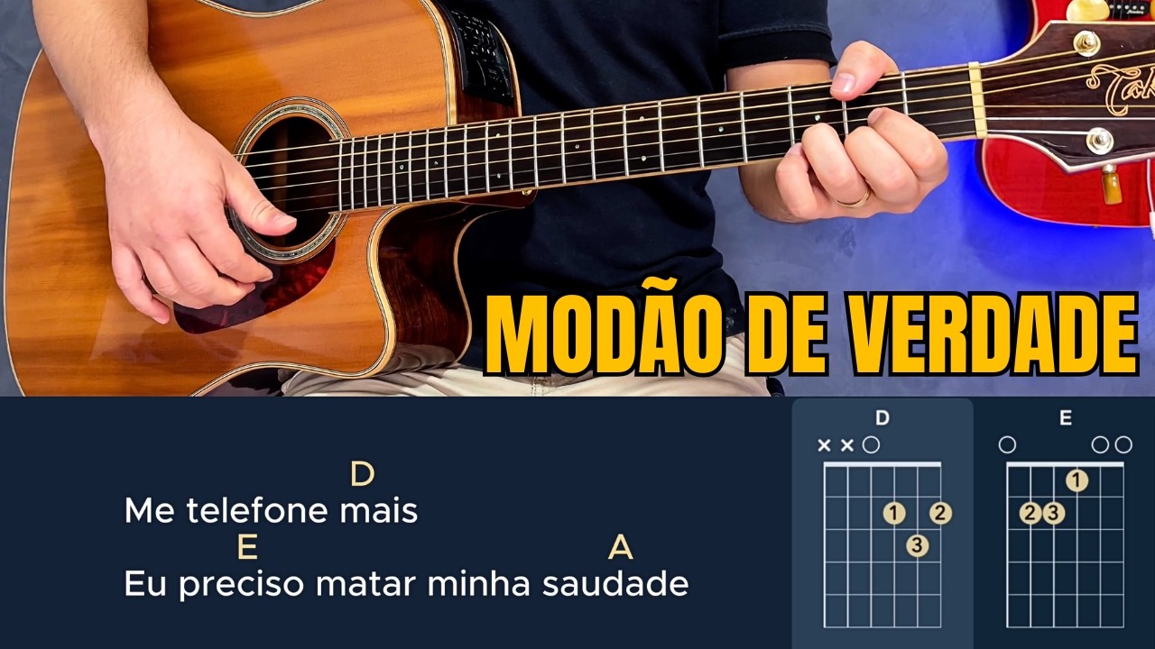 Como Tocar ME TELEFONE MAIS no Viol&atilde;o &ndash; Jo&atilde;o Mineiro e Marciano | Aula F&aacute;cil