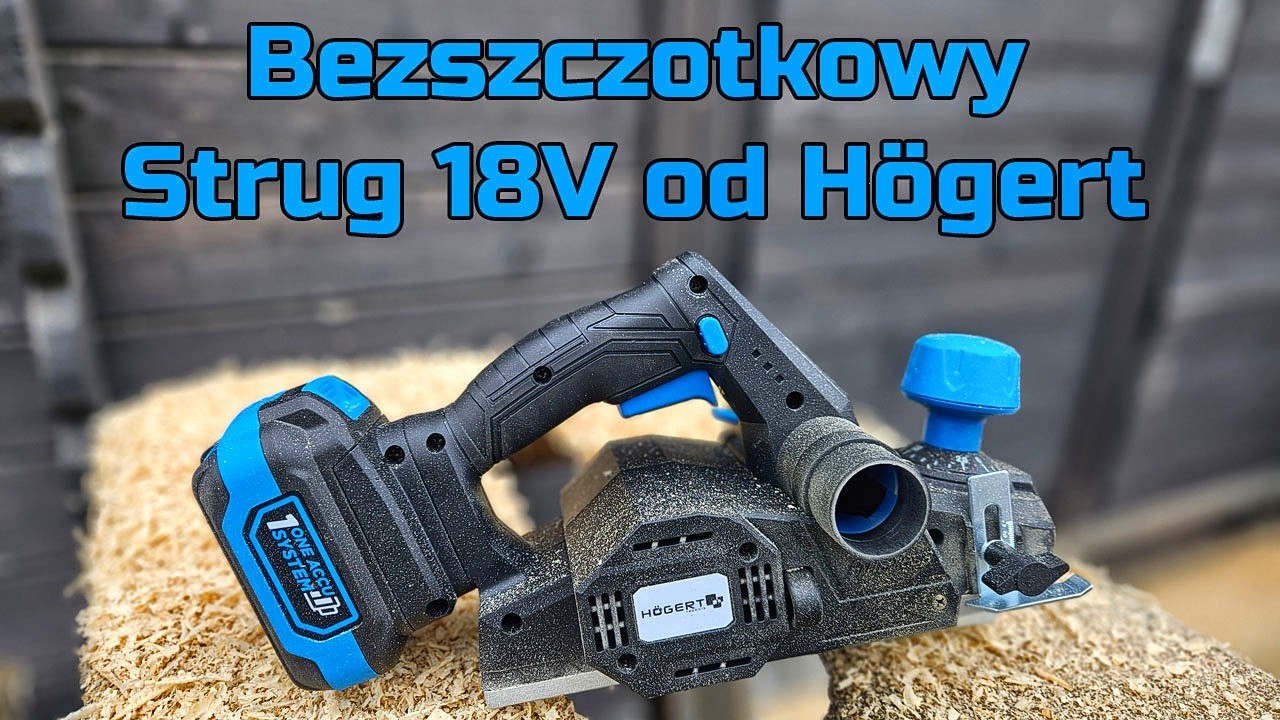 Strug 18V Hogert HT2E271 - Silnik Bezszczotkowy - OneAccuSystem - TEST