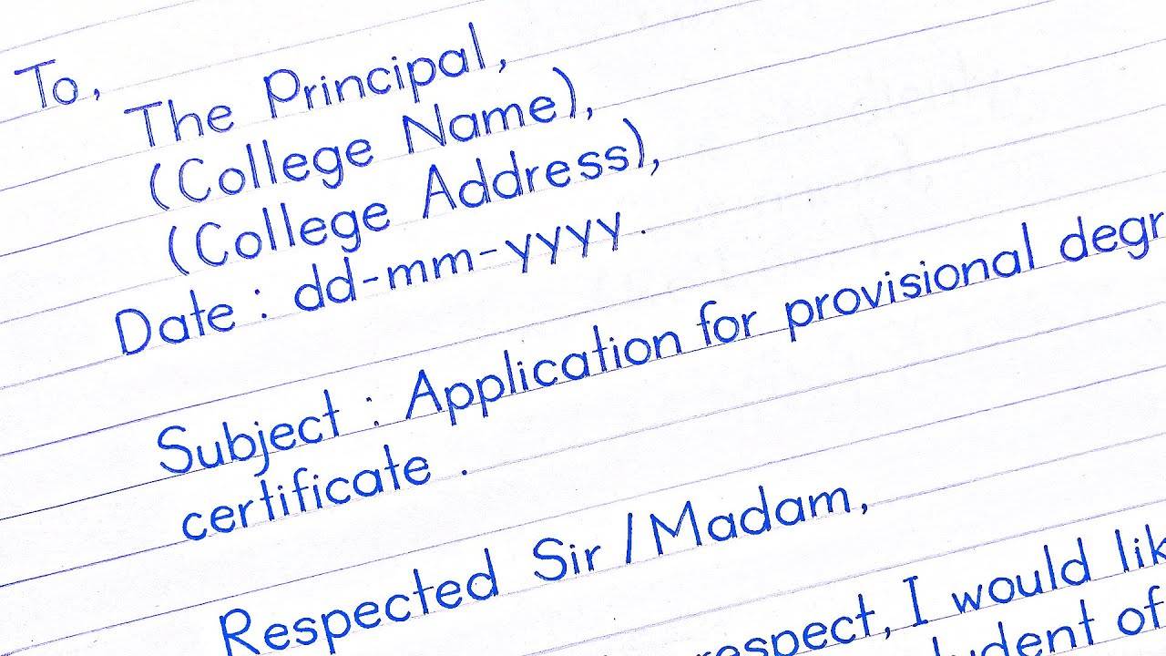 Application For Provisional Degree Certificate |  Provisional Certificate | iNote