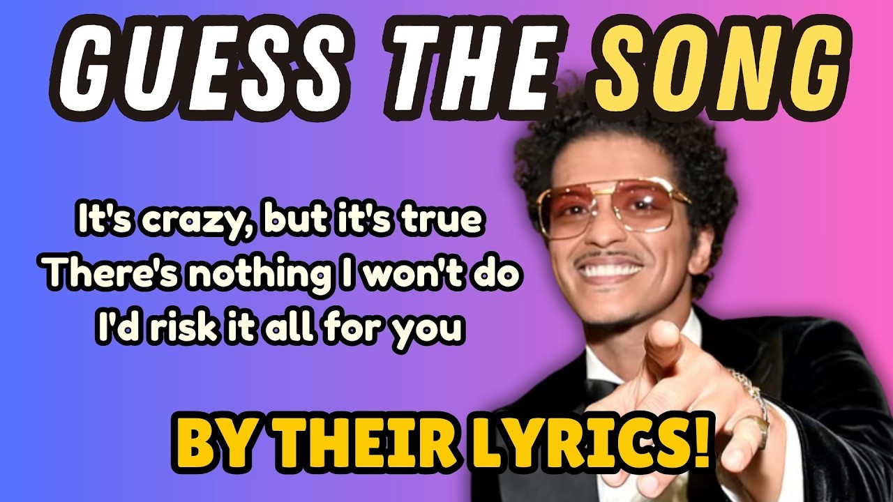 🎤 Guess the Song by the Lyrics | 40 Hit Songs (Chart Hits, TikTok Viral & New Songs)