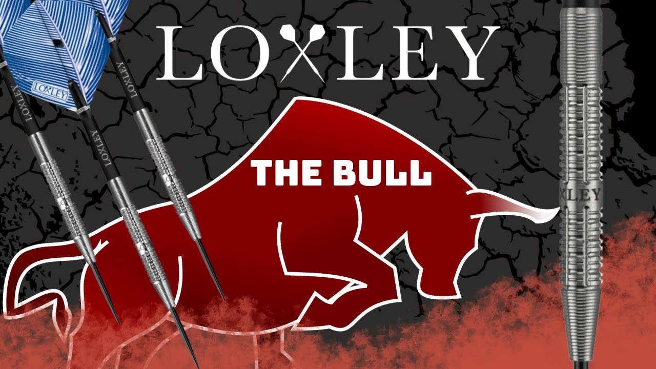 @LoxleyDarts The Bull - 90% Tungstène - 21g - Fléchettes Pointes Acier