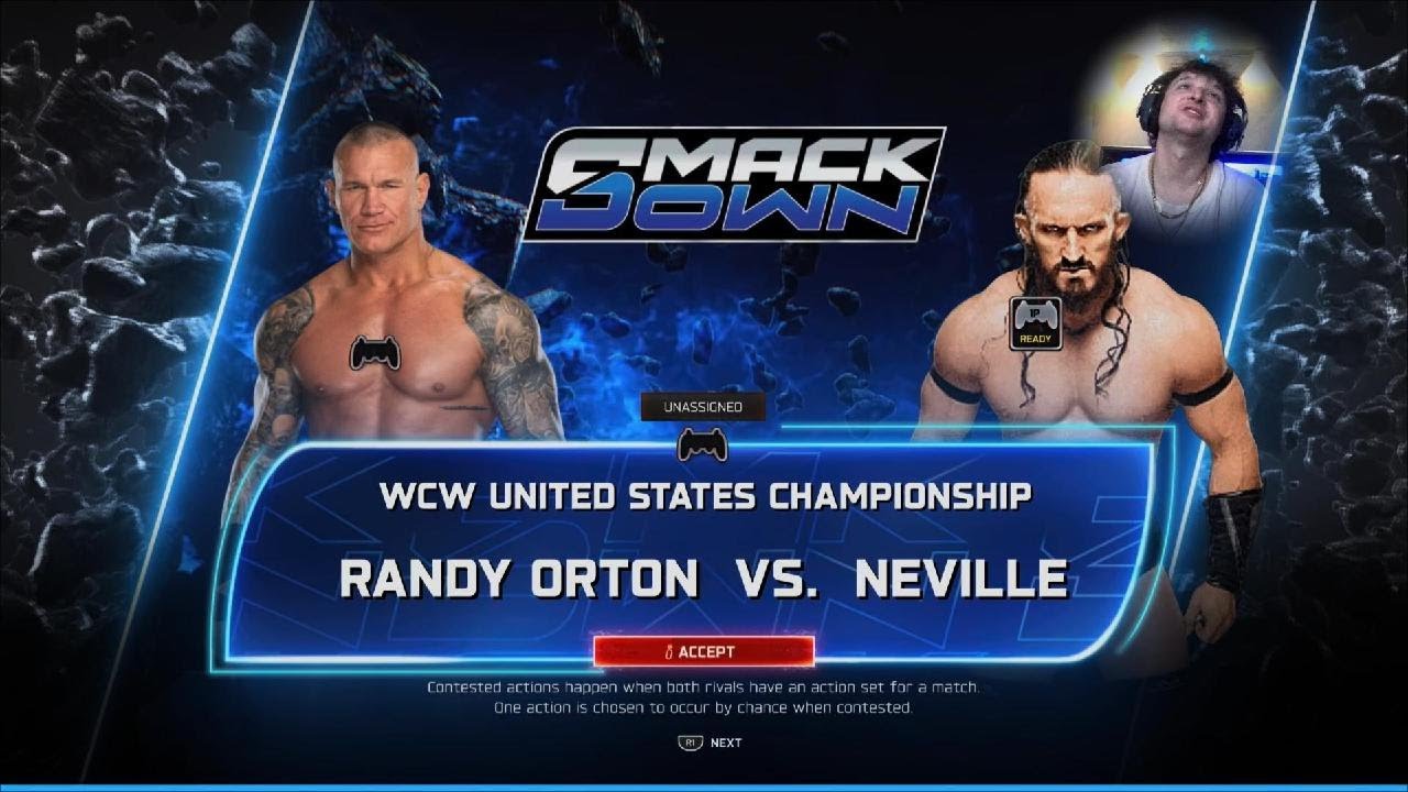 Randy Orton Vs Neville Extreme Rules Match WWE 2K25 