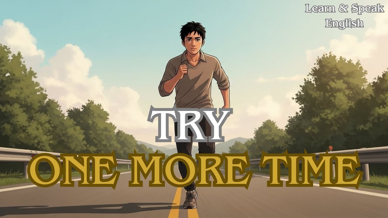 Try One More Time — It Might Be the Moment Your Whole Life Changes