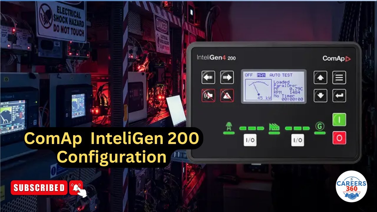 How Configure ComAp InteliGen 200 | Complete Configuration and Programing of ComAp IG 200
