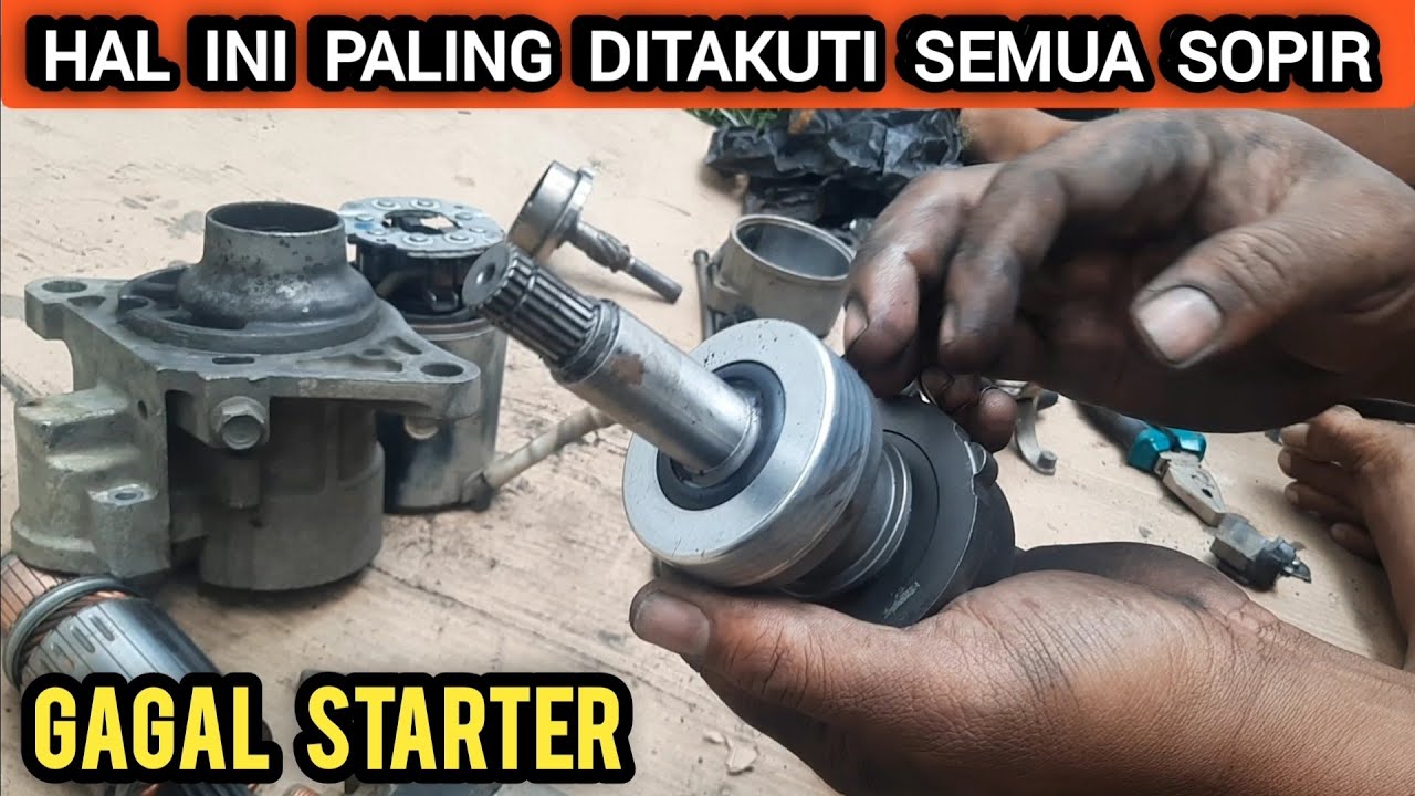 STARTER GAK NYANTOL / GAGAL STARTER (inilah solusinya)