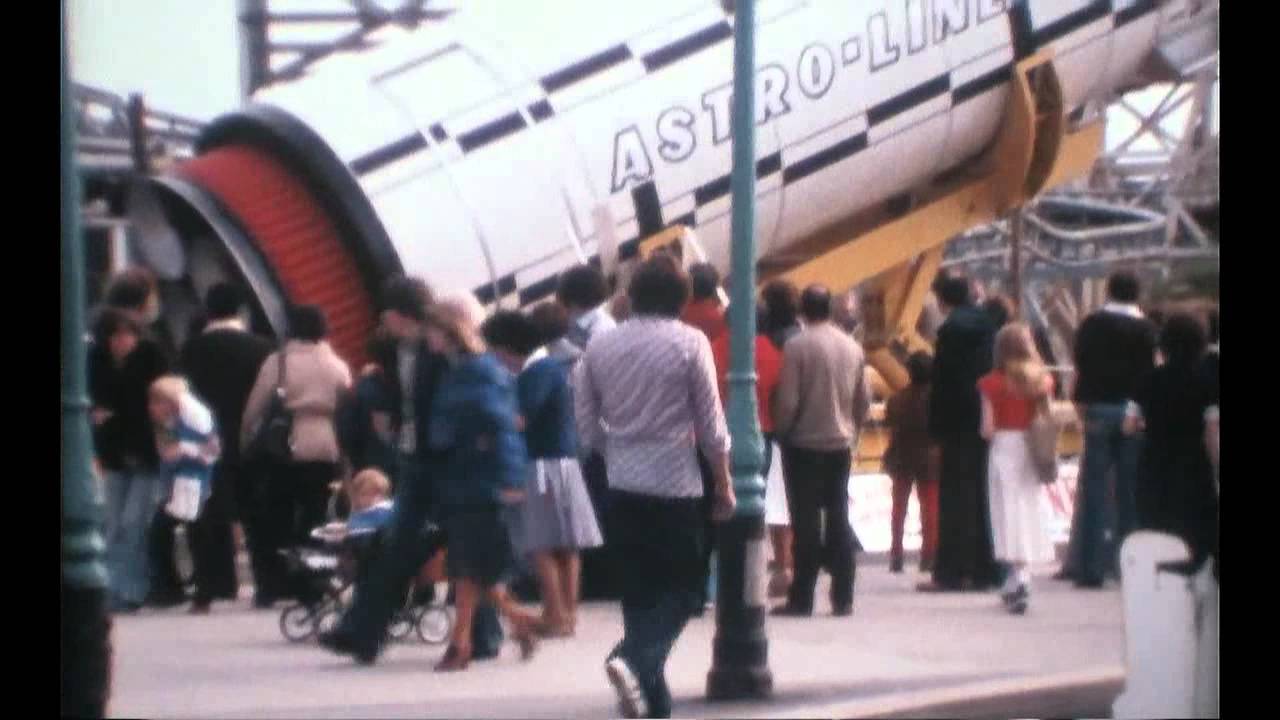 Blackpool Pleasure Beach  1977 and 1978.