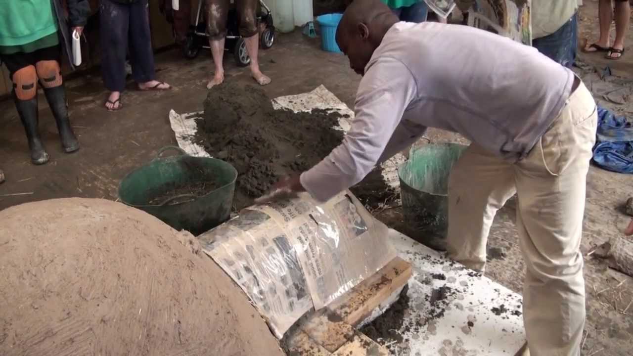 Making a Clay Oven