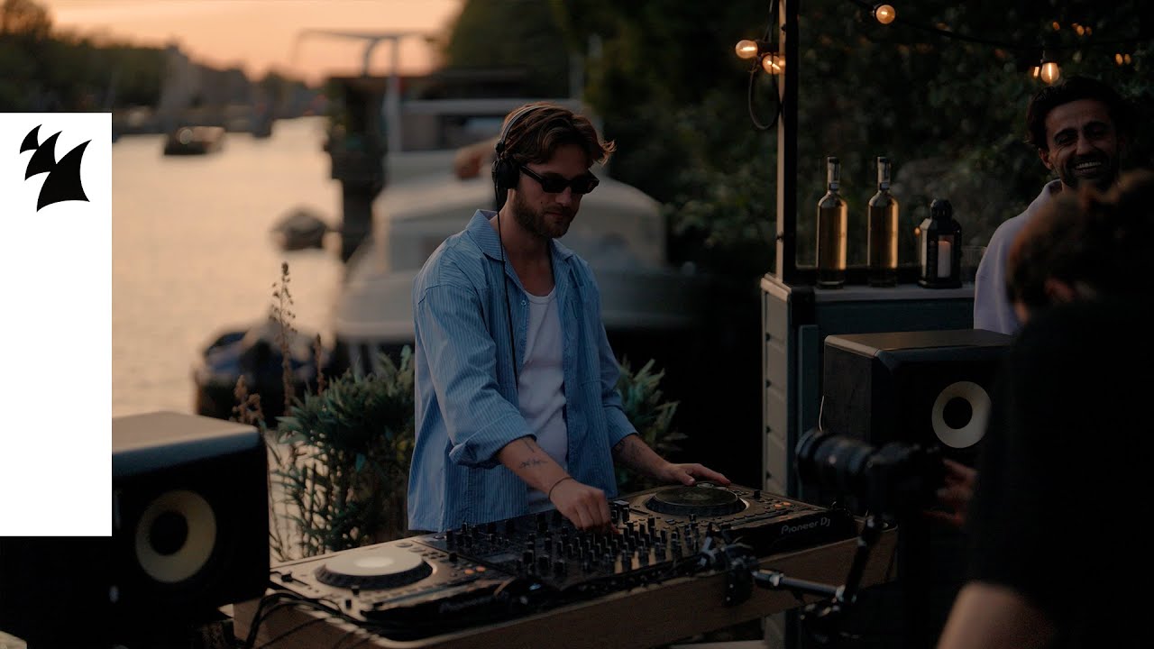 FRANC FALA | Sunset Afro House Session Amsterdam Canals