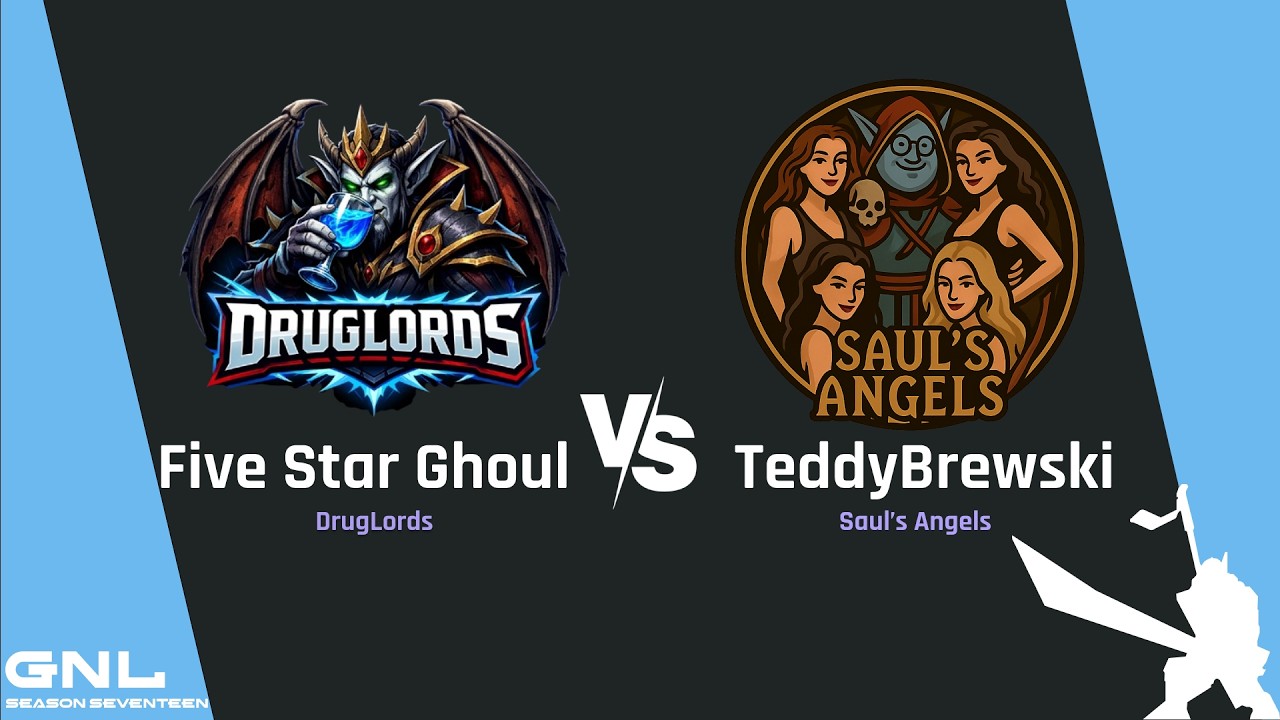 GNL Season 17 Week 2 series - Five Star Ghoul (DL) vs. TeddyBrewski (SA) (BO3)