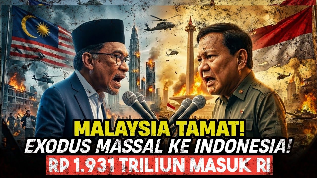 MALAYSIA TAMAT ⁉️ Rp1.931 TRILIUN & EXODUS MASSAL KE INDONESIA!