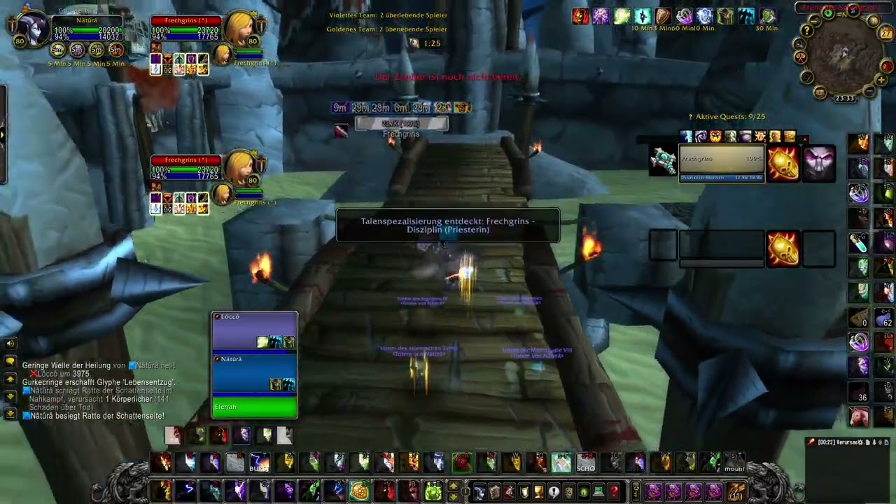 WoW wotlk classic Ele destro 2v2 arena  n°8