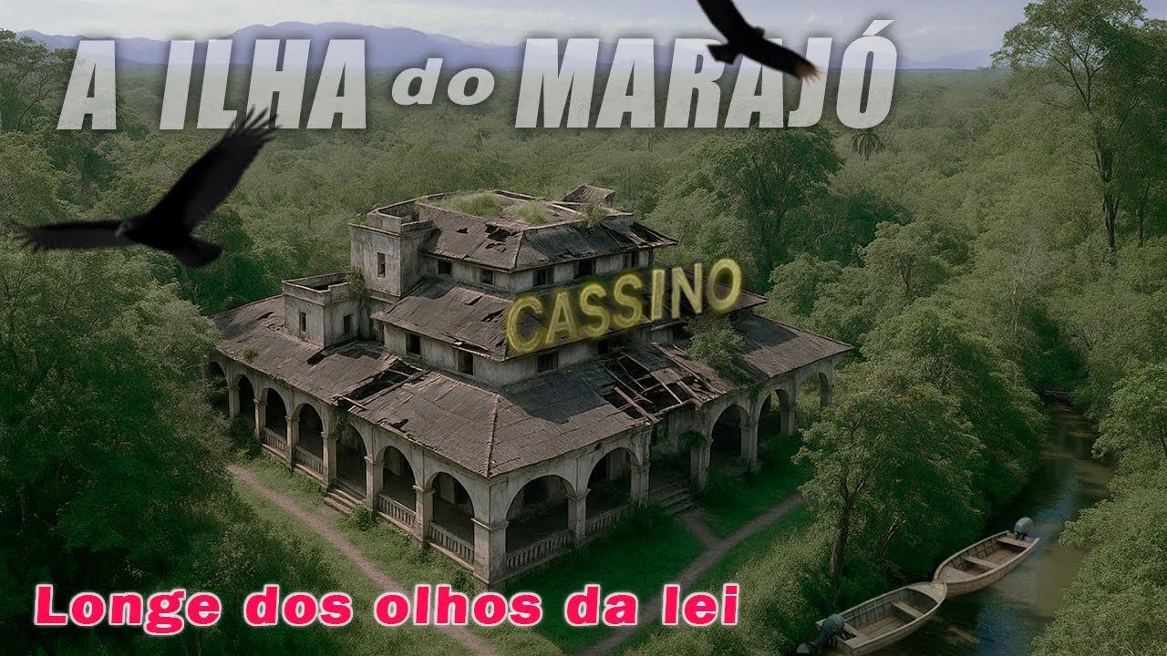 O CASSINO Clandestino ABANDONADO da Ilha do Marajó no Paraná