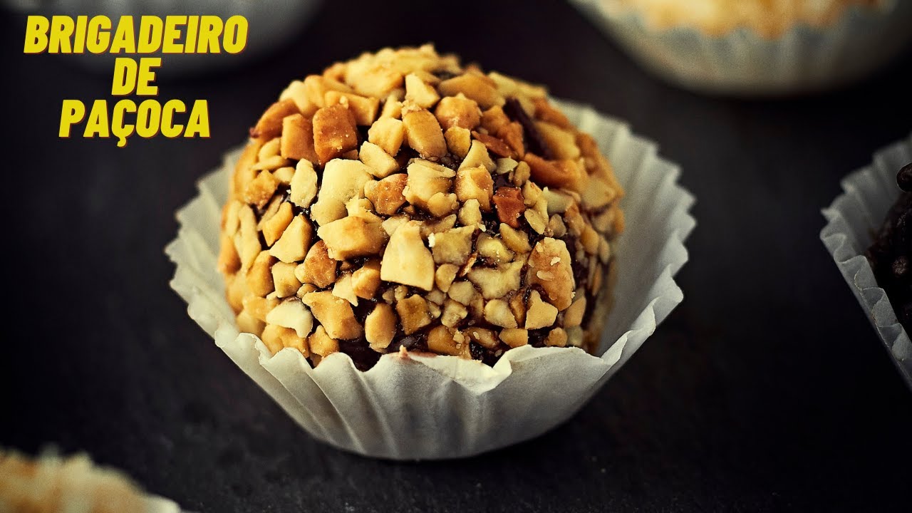 Brigadeiro Gourmet de Paçoca