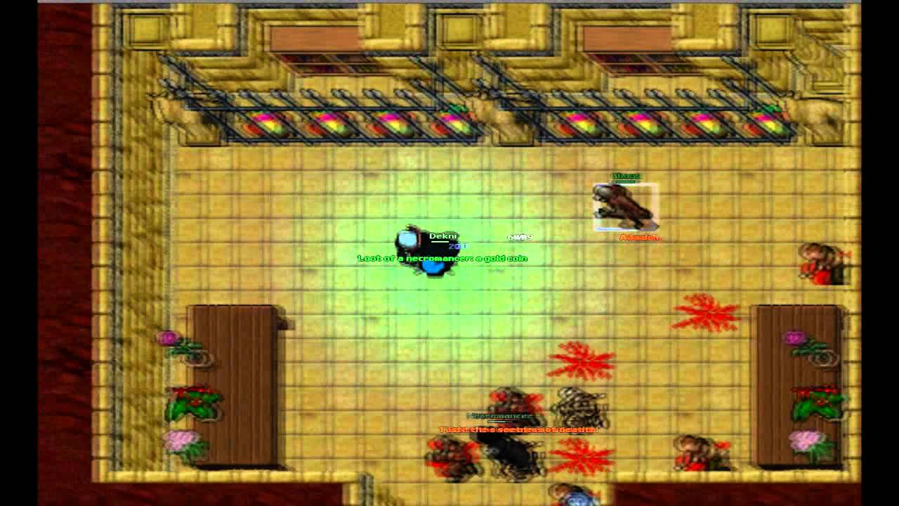 Tibia Level 81 - 82 Royal Paladin in Ancient Ruins Tomb
