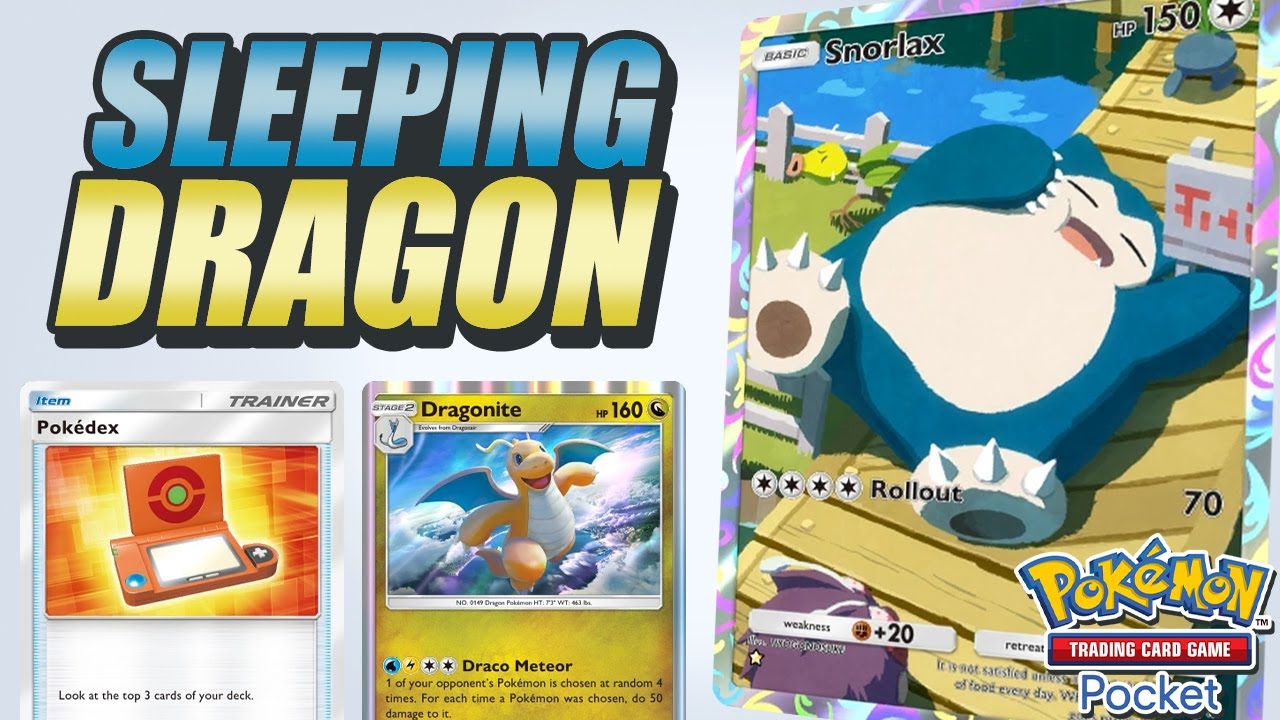 The Best Dragonite Deck is with SNORLAX ?! - Pokemon TCG Pocket