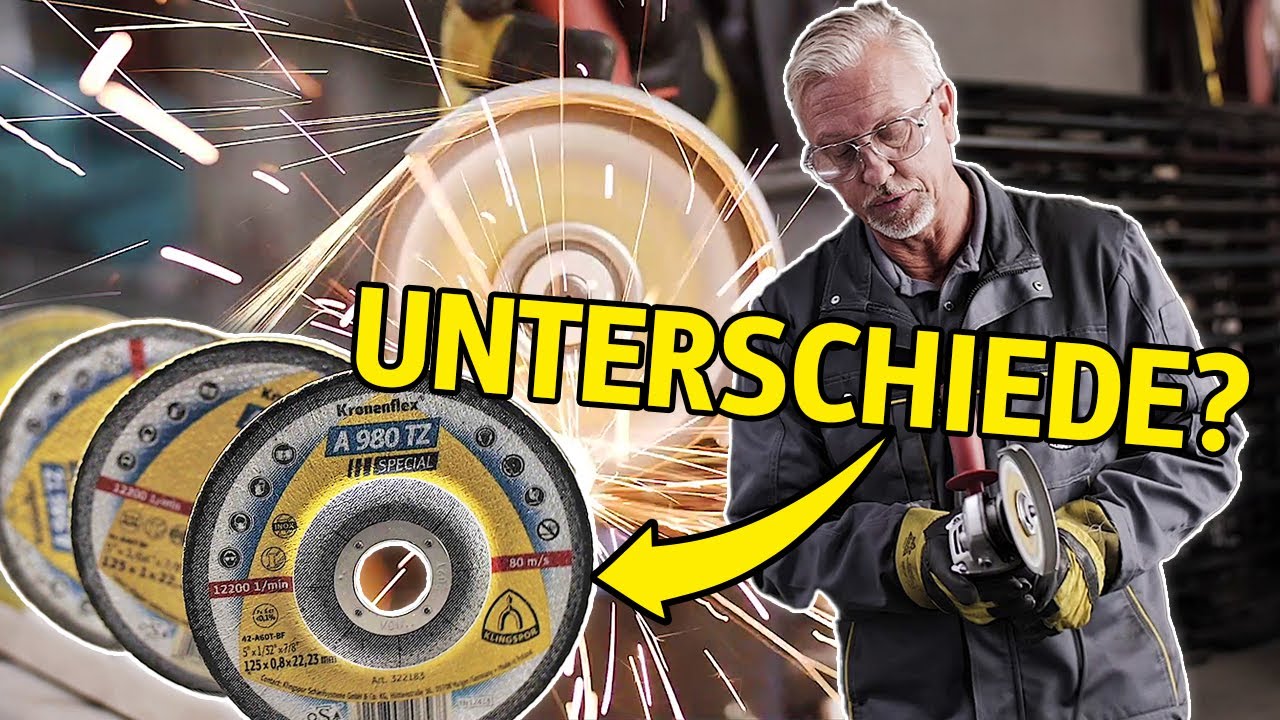 DÜNNE TRENNSCHEIBEN? Was sind die Vorteile? | Klingspor Tipps