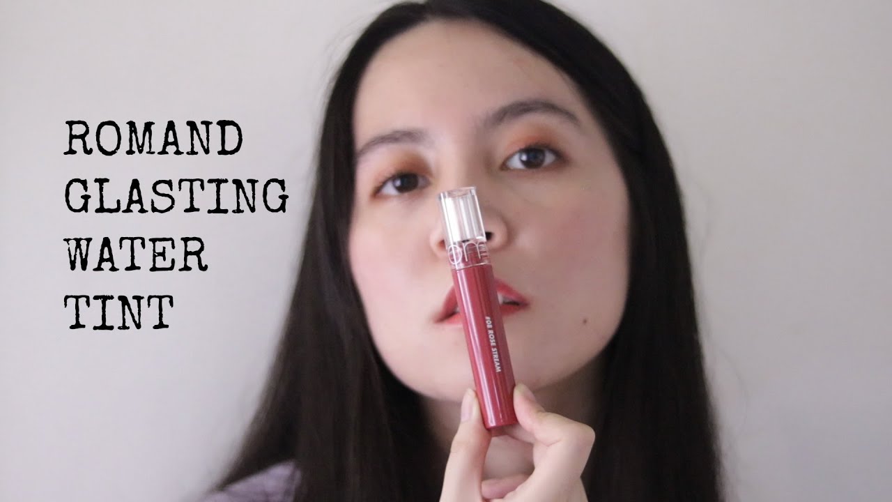 [ENG] Romand Glasting Water Tint | Full Review + Swatches in Natural Light