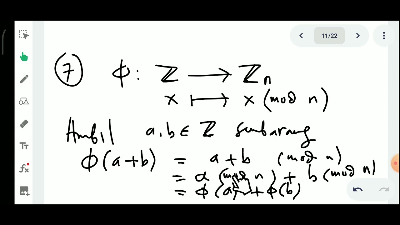 Definisi Homomorfisma Grup dan Kernel