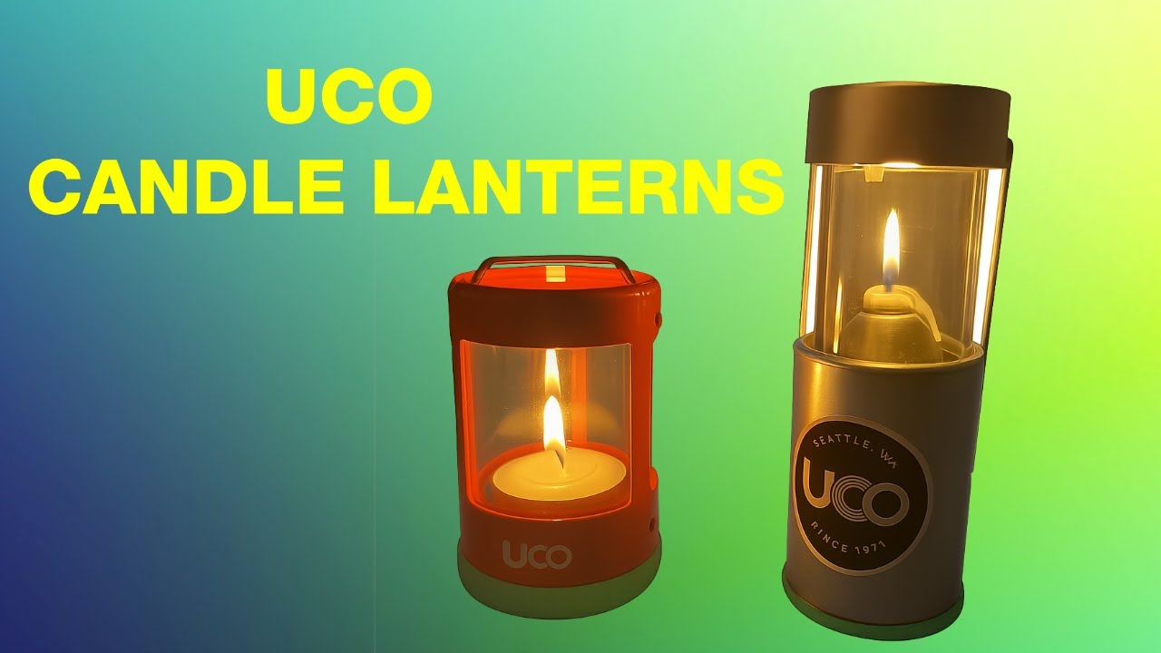 UCO candle lanterns compared.
