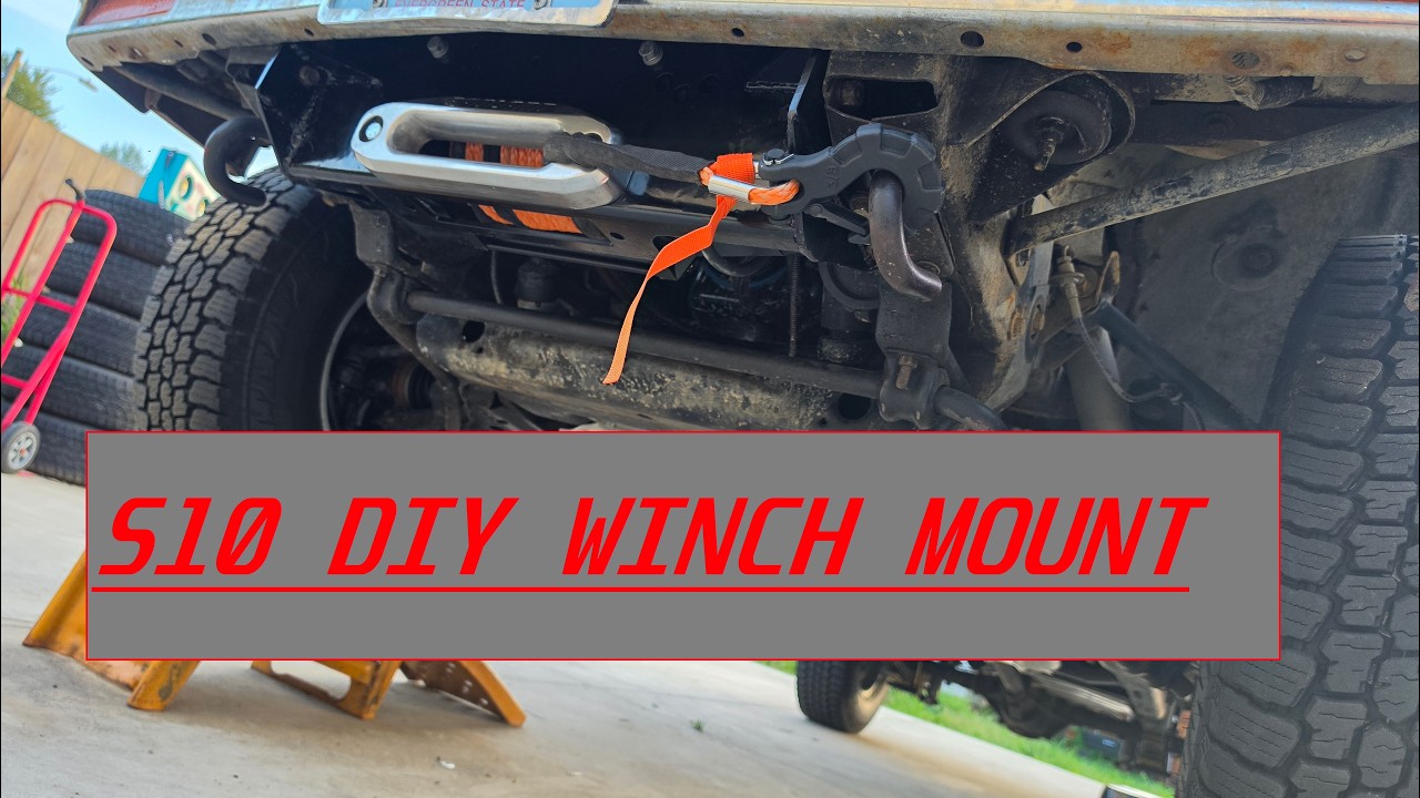 First Gen S10 DIY Winch Mount