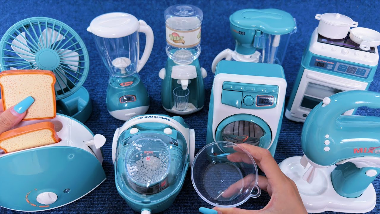 11 Minutes Satisfying with Unboxing Automatic Kitchen Appliance Playset ASMR｜Review Toys