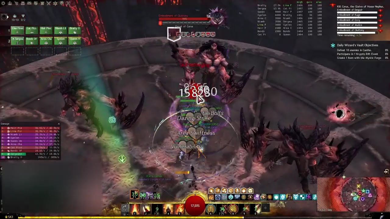 ToF CM 6:09 Power Tempest 36k dps