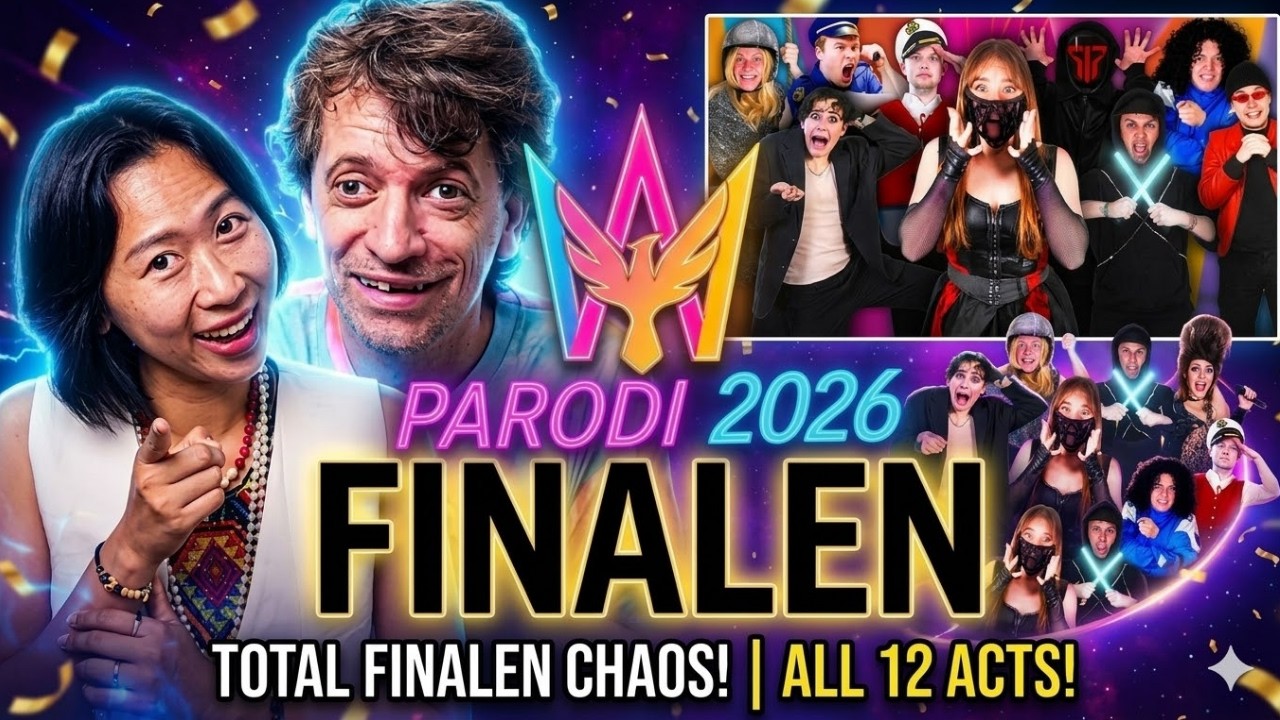 Our Reaction to Melodifestivalen 2026 PARODI - FINALEN
