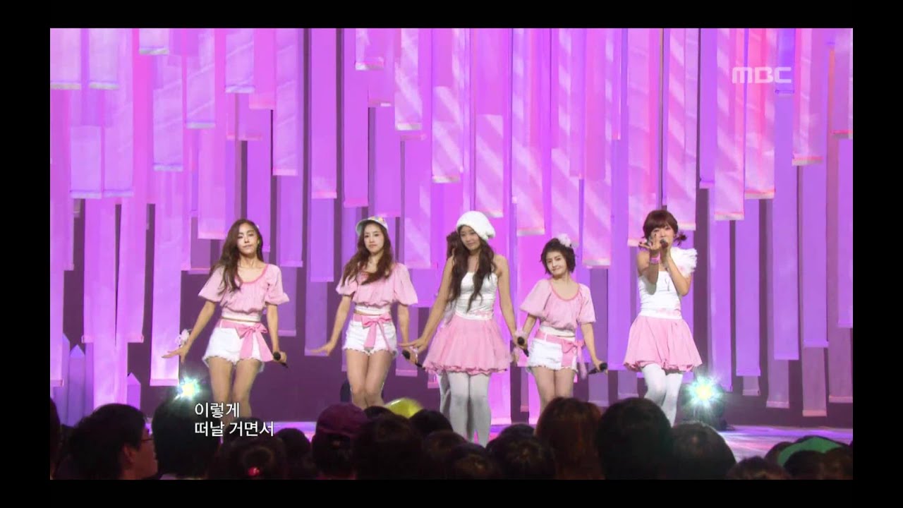 T-ara - Lie, 티아라 - 거짓말, Music Core 20090829