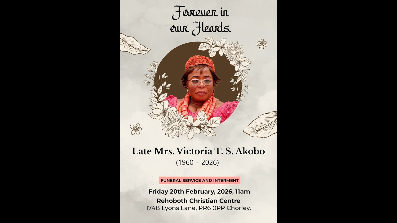 RCCG REHOBOTH FUNERAL SERVICE AND INTERNMENT || FRIDAY 20TH FEBRUARY 2026
