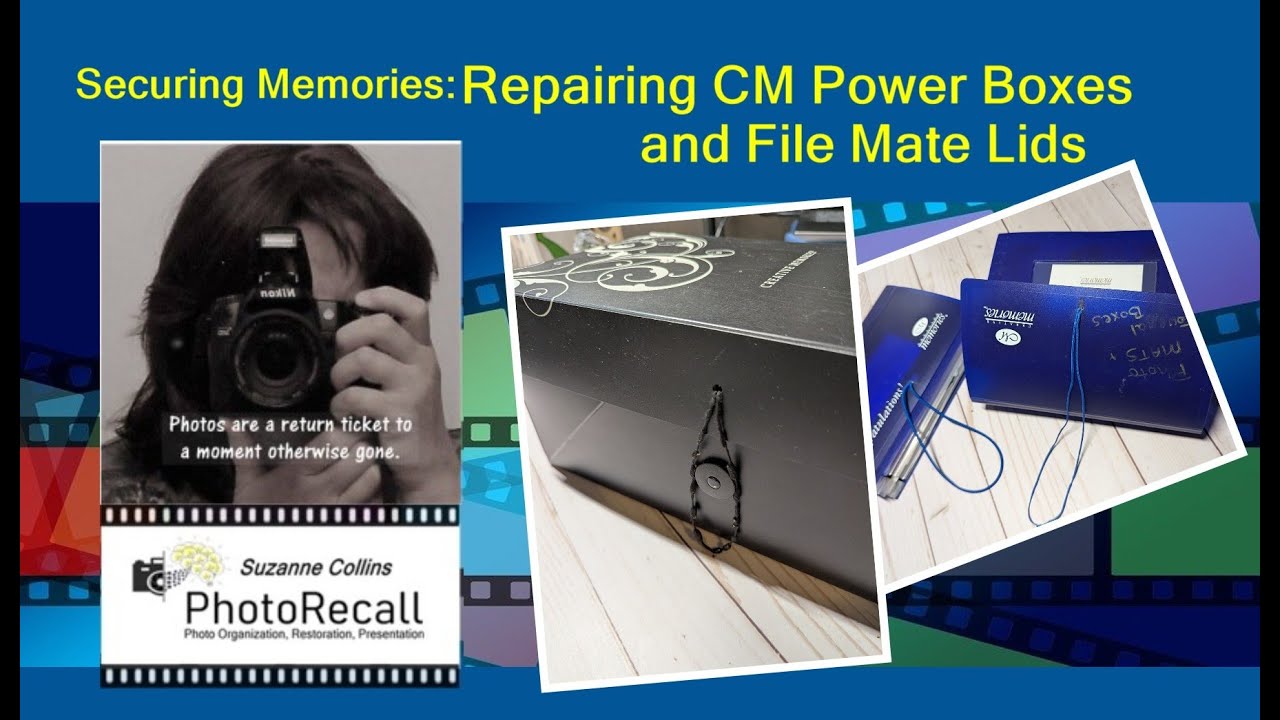 Securing Memories: Repairing CM Power Boxes and File Mate Lids