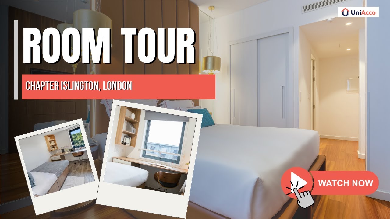 Chapter Islington Room Tour | Stylish London Student Accommodation Near Top Universities