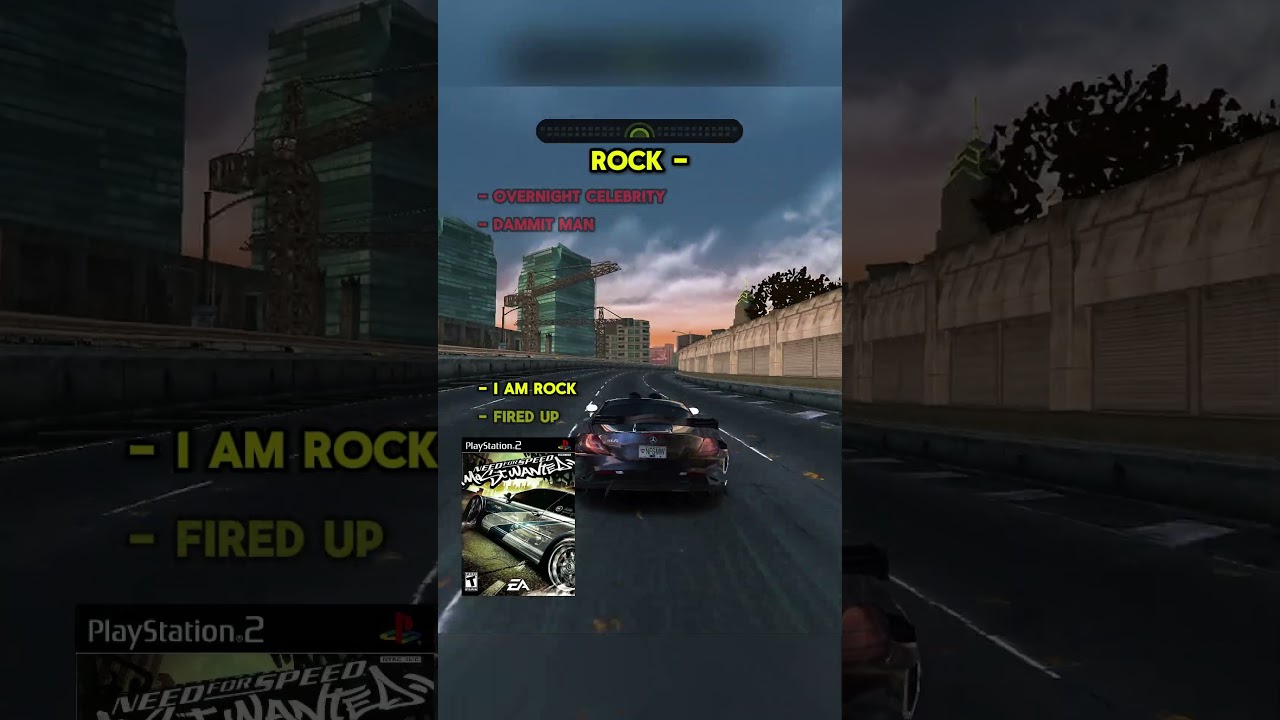 NFS Most Wanted vs Midnight Club 3! #needforspeed #nfsmostwanted #midnightclub #soundtrack #ps2