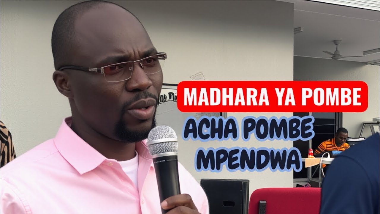 MADHARA YA POMBE  by NDUGU RASHIDI ELOCHO