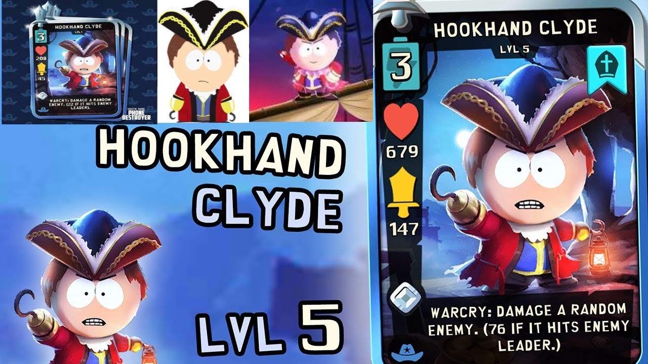 Level 5 Hook Hand Clyde!!!