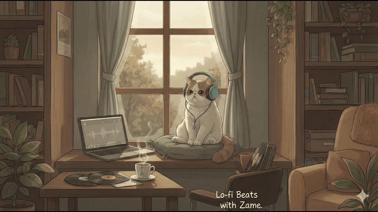 lofi beat radio - deep work and study with zame [1 hour loop]