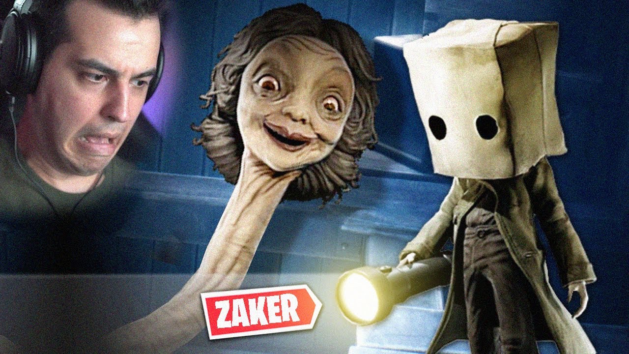 زاکر کوچولو در مدرسه 🤣 Little Nightmares II - Part 1