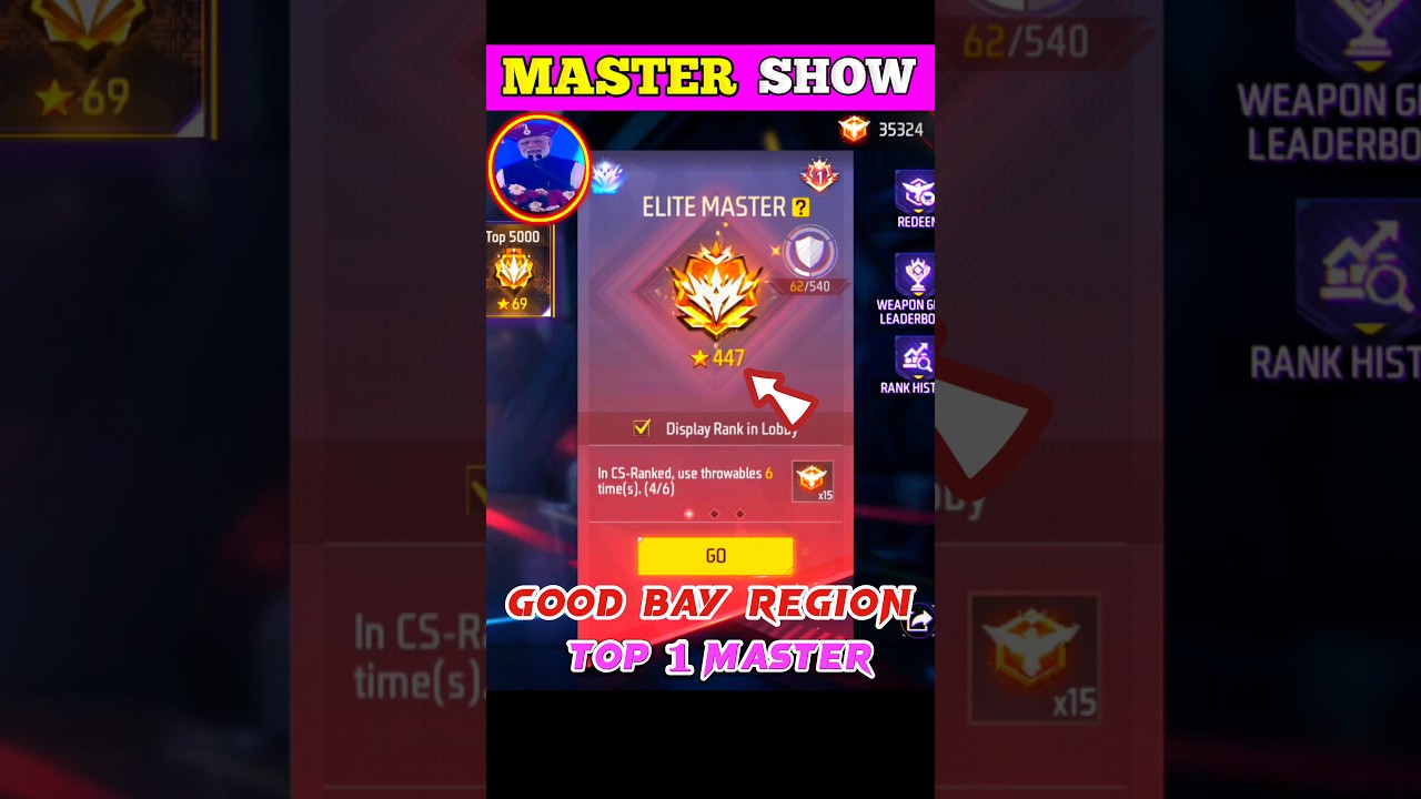 Grandmaster Top 1 To Blacklist Master Show || #shorts #shortsfeed