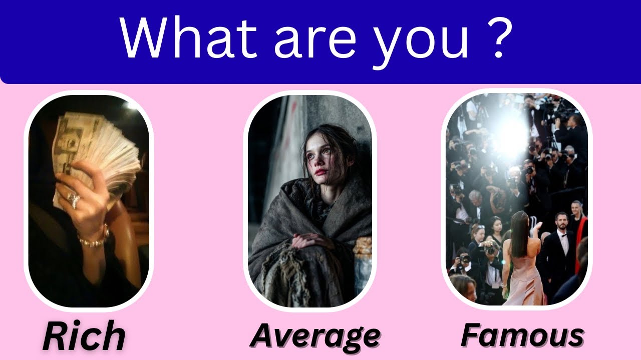 Are You Average, Rich, or Famous? 💸✨