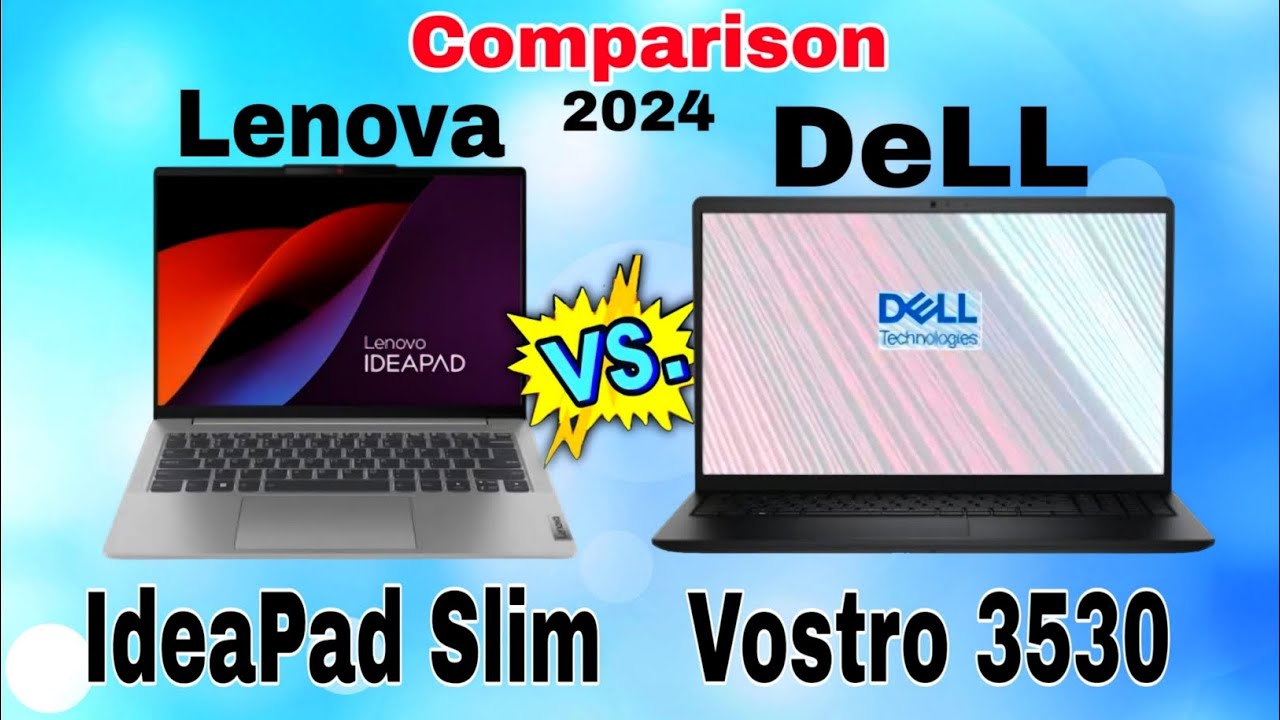 Lenova Ideapad Slim 5 Vs Dell Vostro 3530 Full Details Comparison💯