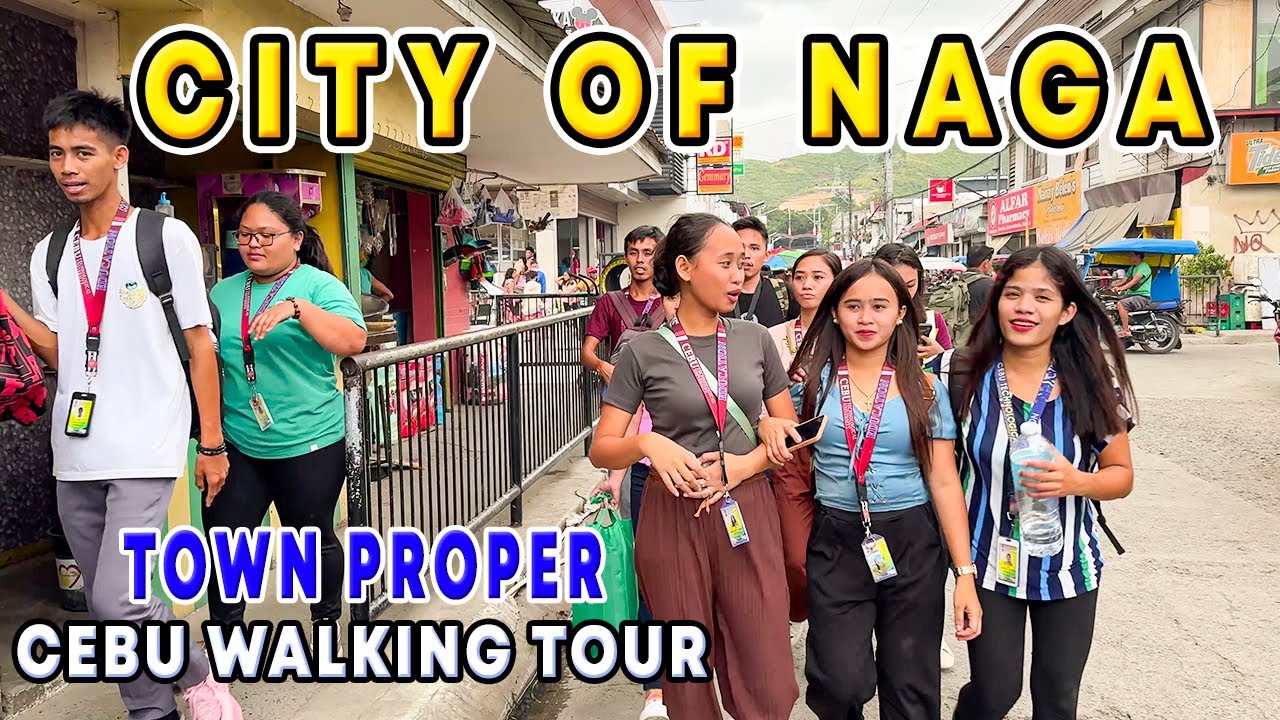 CITY OF NAGA Cebu Walking Tour | Afternoon Walk in the Vibrant Component City of CEBU Island