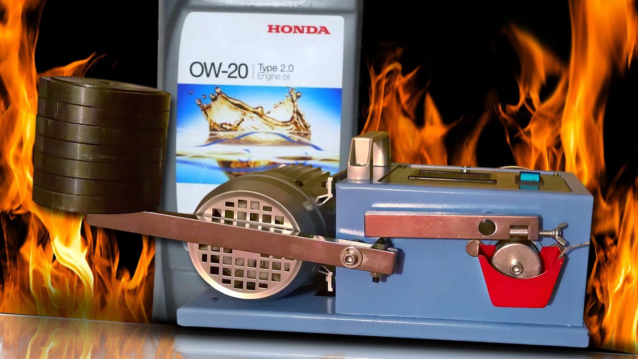 Honda Type 2.0 0W20 Test olej&oacute;w silnikowych 100&deg;C Piotr Tester