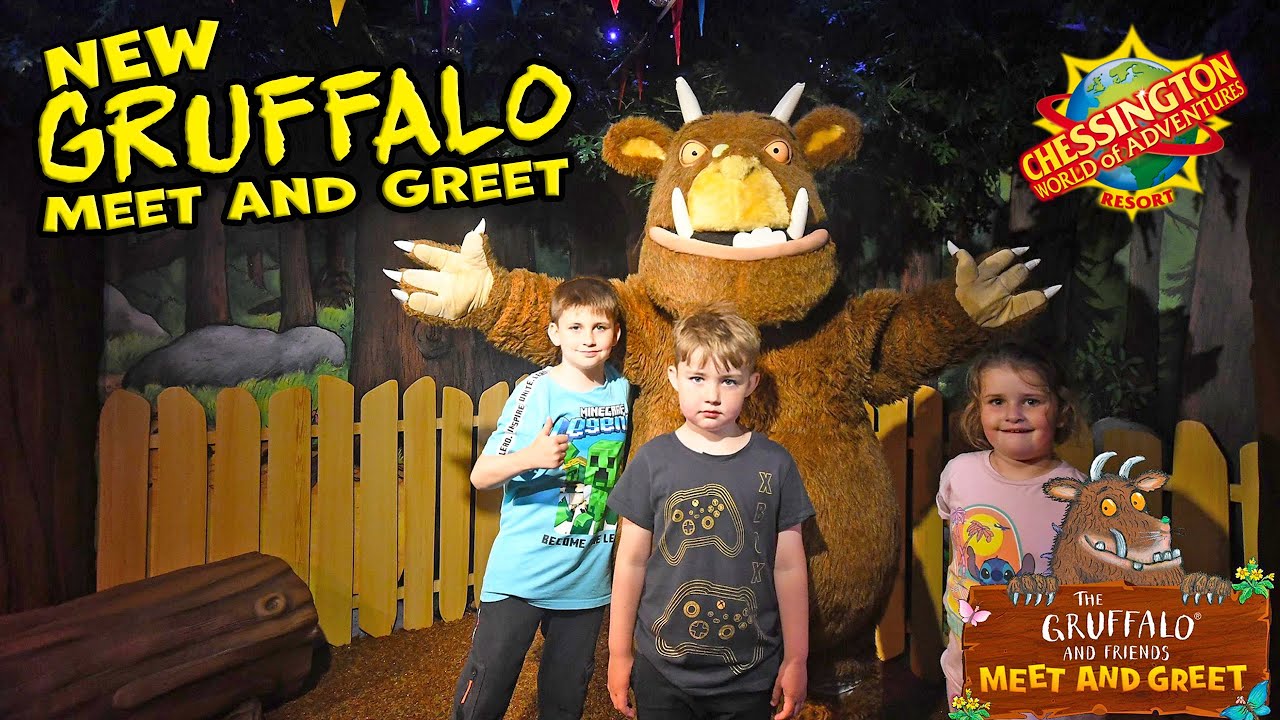 NEW Gruffalo Meet and Greet Opening Day | Chessington World of Adventures (July 2024) [4K]