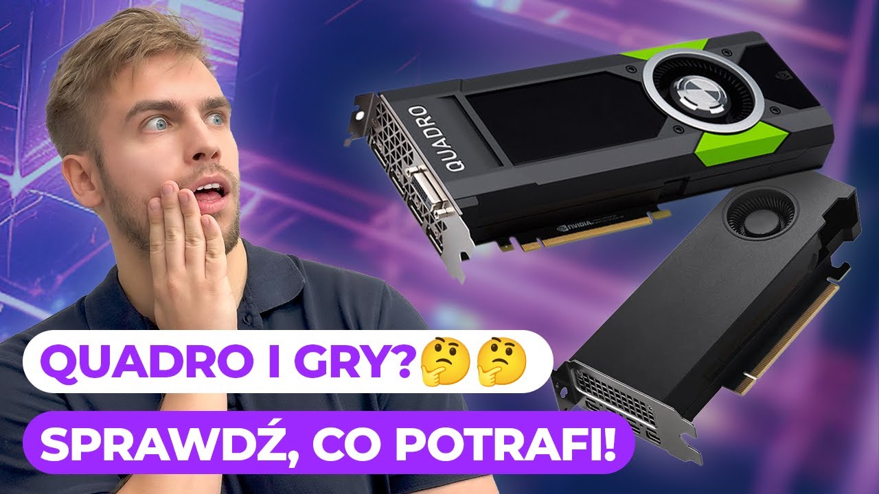 KOSZMAR GRACZA? 👾 A MOŻE NIE? 🤔 | TEST NVIDIA QUADRO