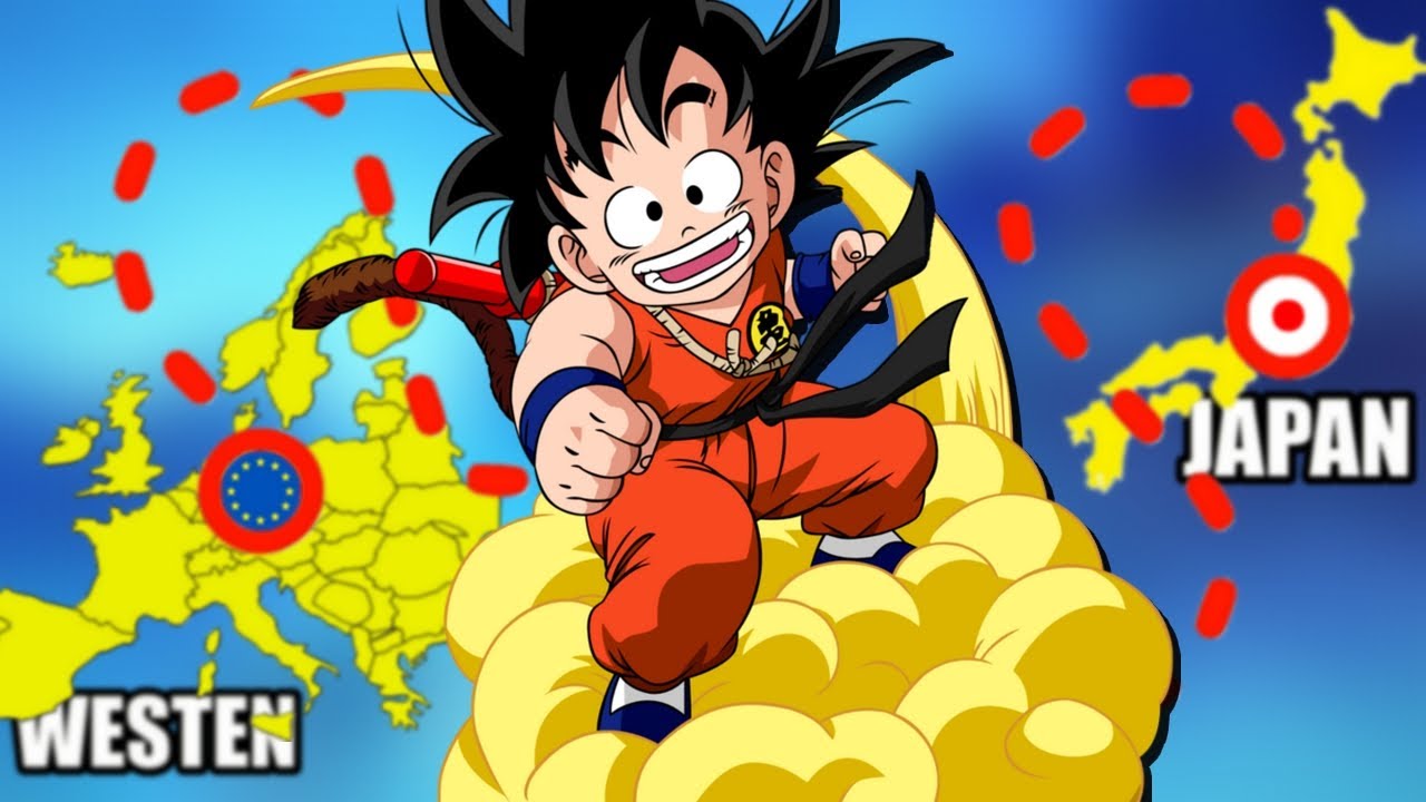 Der Weg vom Dragon Ball Anime in den Westen