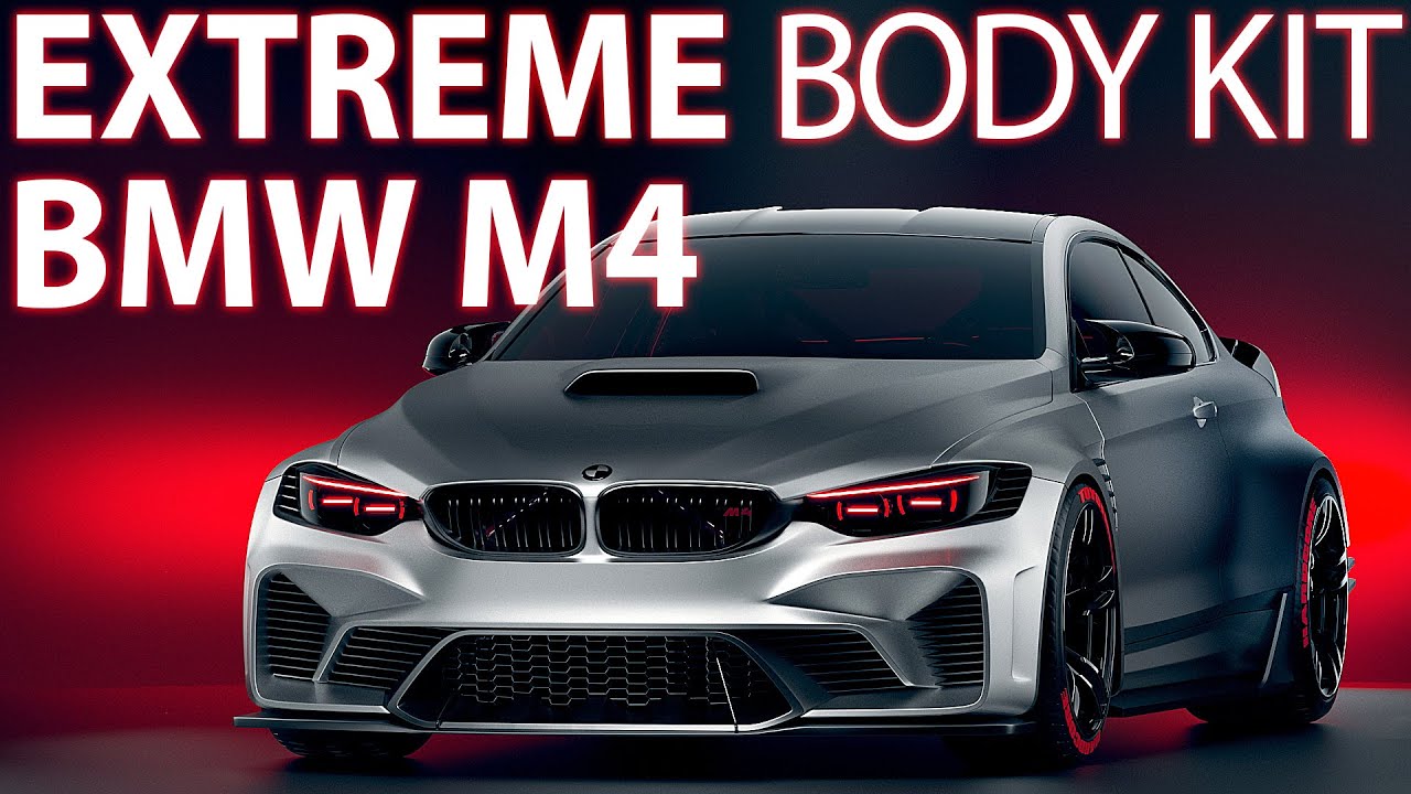 BMW M4 [ EXTREME ] Body Kit - 4K by hycade
