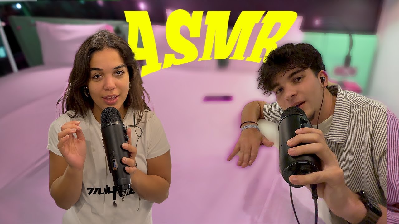 On teste l'ASMR à l'hôtel ft. Jeanne  || JEREMIE TBC