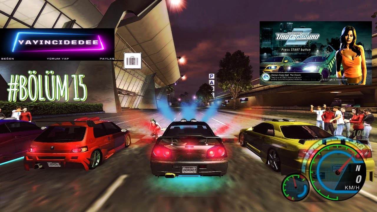 YOK BÖYLE VİTES GEÇİŞİ SKYLİNE GTR NEEDFORSPEED UNDERGROUND 2 BÖLÜM 15