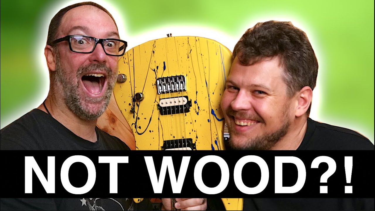 WAIT WHAT?? A Guitar Made Like An Aeroplane?