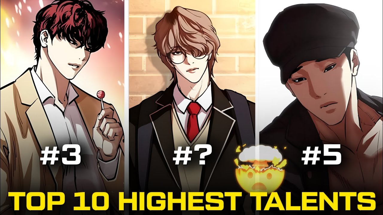 Top 10 Most talented persons in lookism 🔥