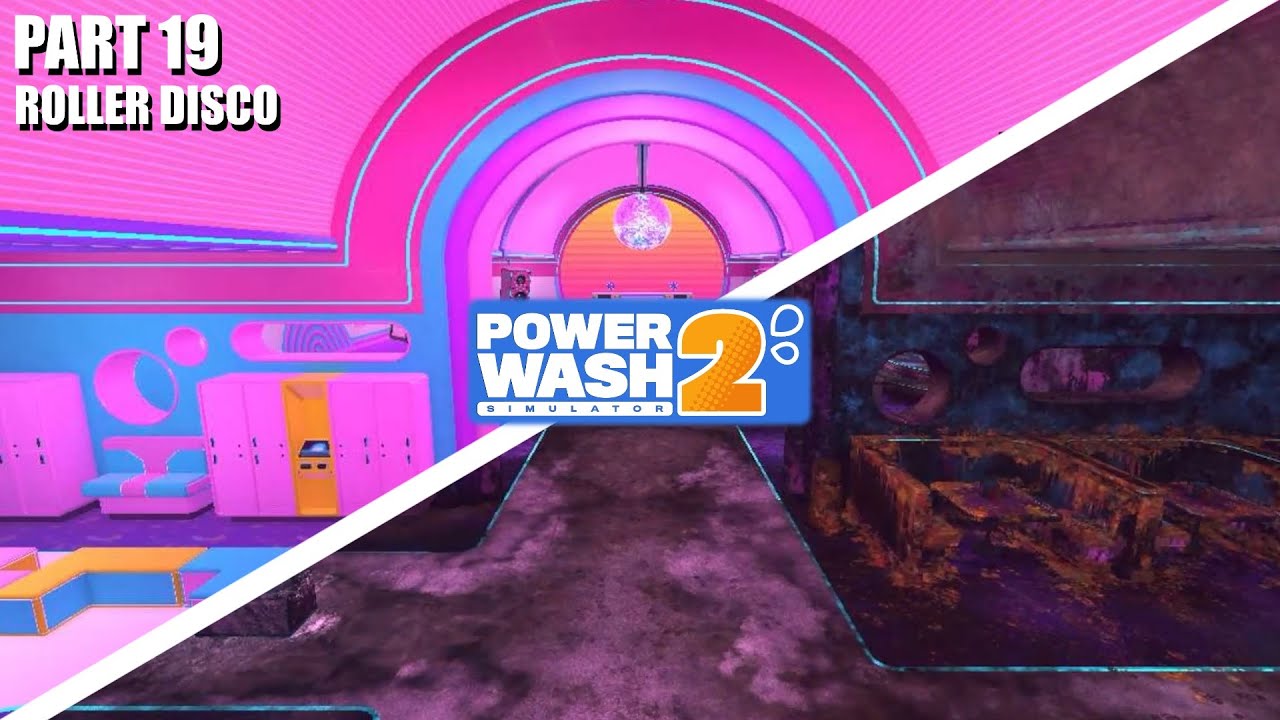 Roller Disco | PowerWash Simulator 2 | Part 19 | No Commentary | QwertyFoop’s Longplays